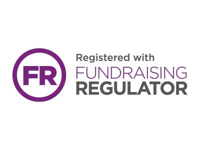 Registered with the  Fundraising Regulator